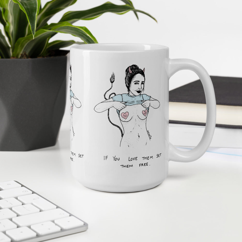 " If You Love Them Set Them Free " Mug