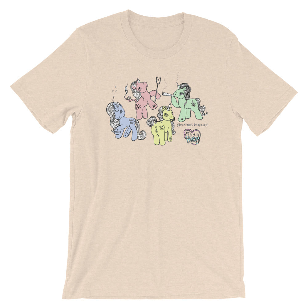 " My Little Horny " Short-Sleeve Unisex T-Shirt