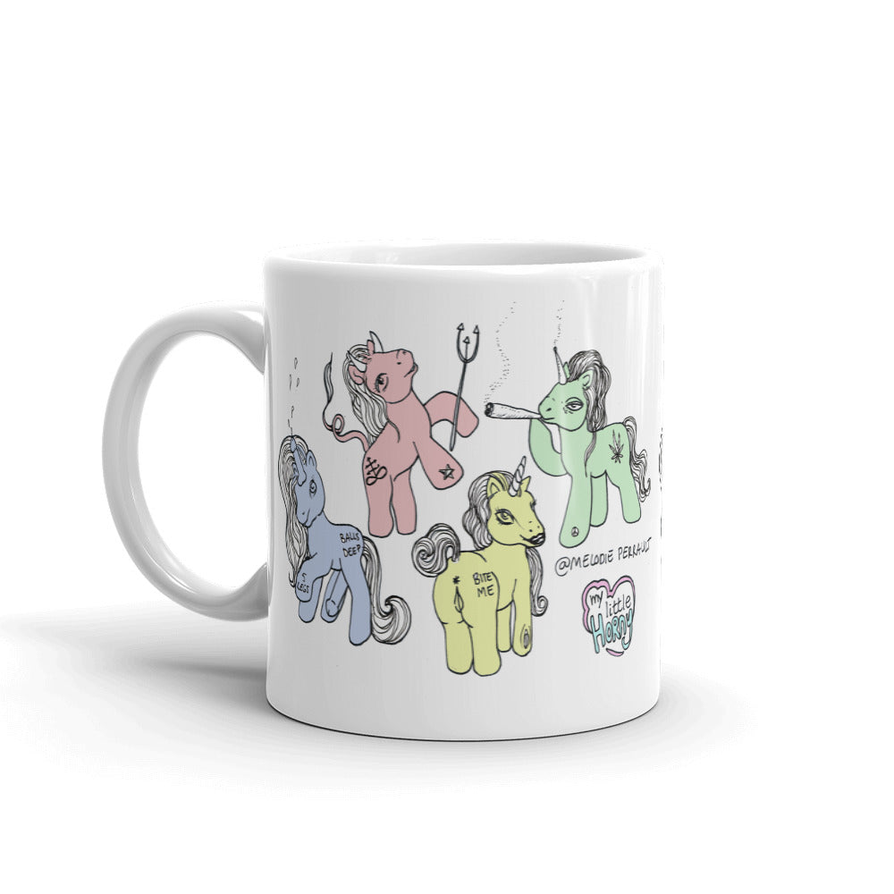 " My Little Horny " Mug
