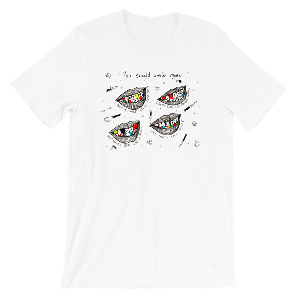 " You Should Smile More " Short-Sleeve Unisex T-Shirt