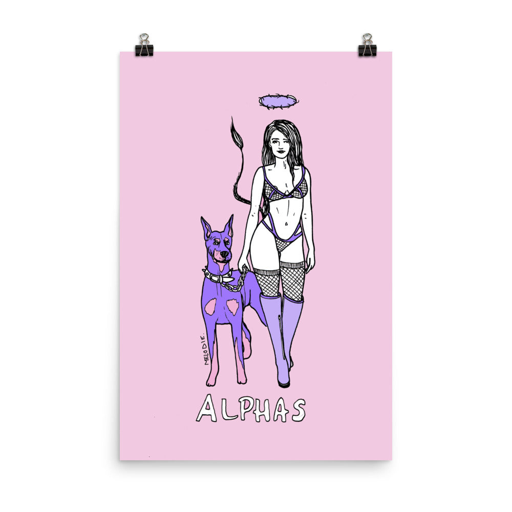 " Alphas " Print / Poster