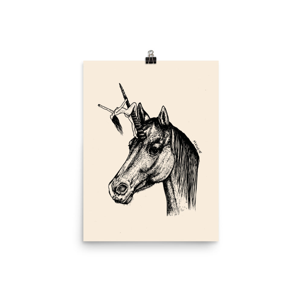 " La Licorne " Print / Poster