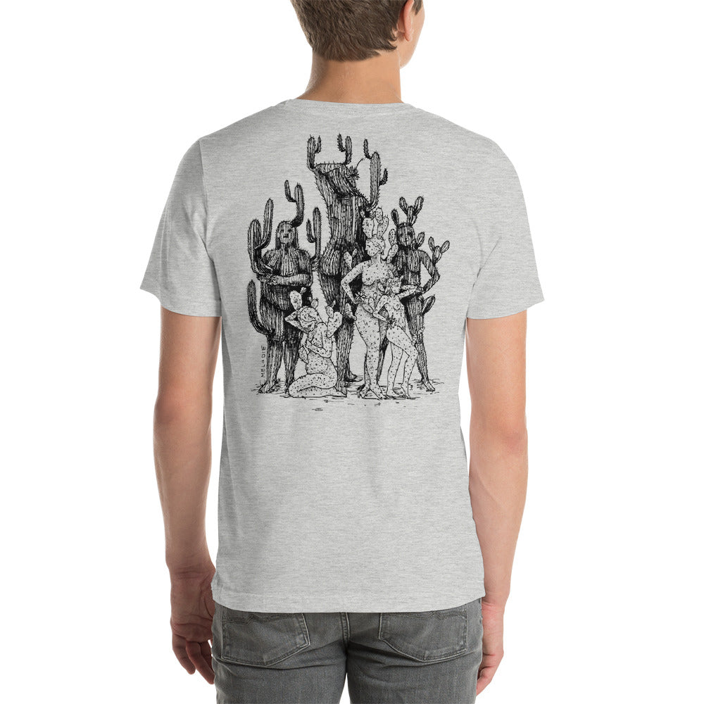 " Best Of Both World X All Shapes And Forms "Front and Back Print Short-Sleeve Unisex T-Shirt