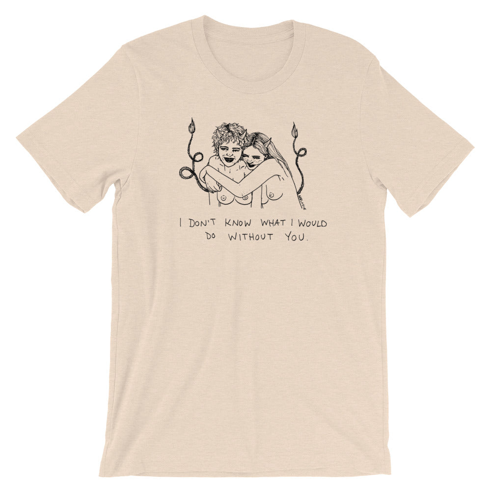 " BFF " bShort-Sleeve Unisex T-Shirt