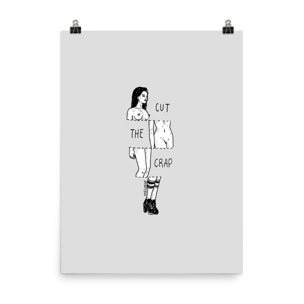 " Cut the Crap " Poster