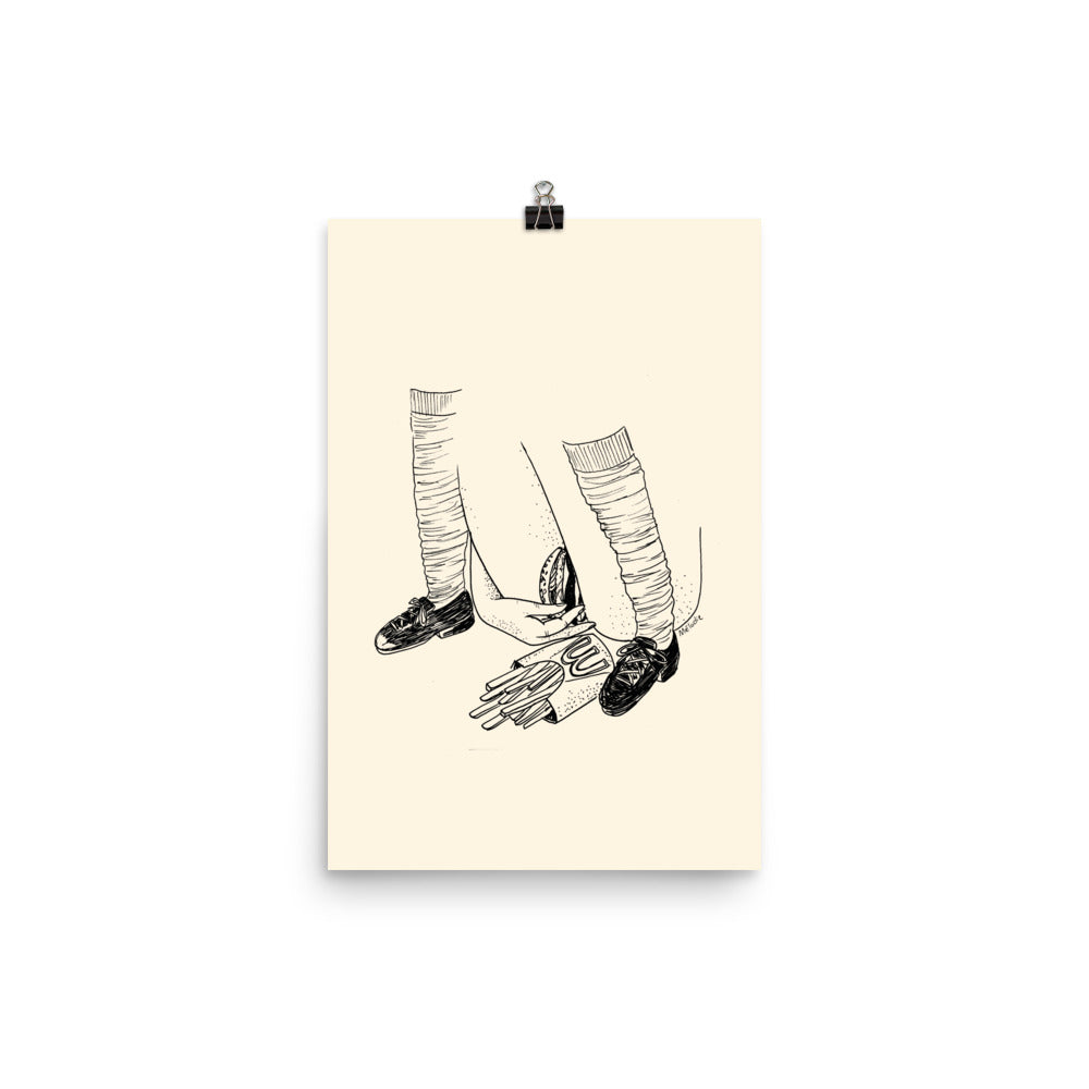 " Burger " Print / Poster