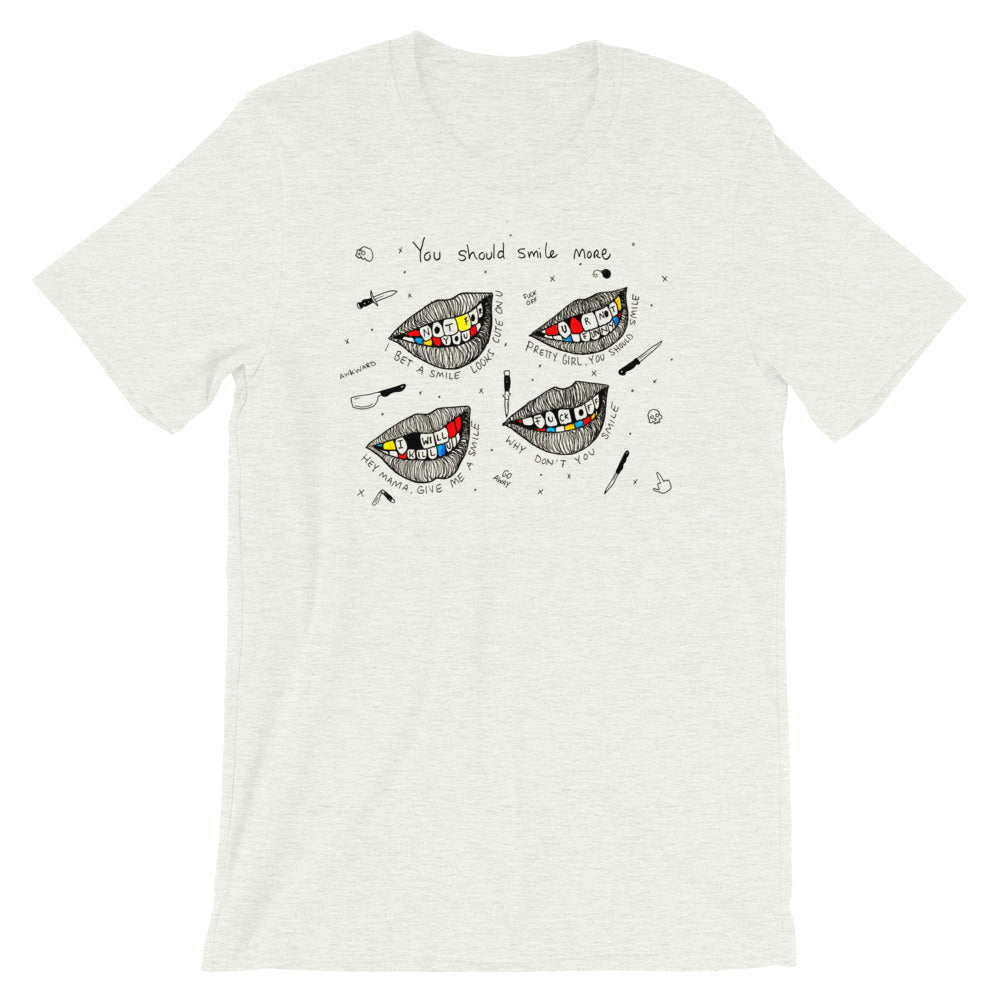 " You Should Smile More " Short-Sleeve Unisex T-Shirt