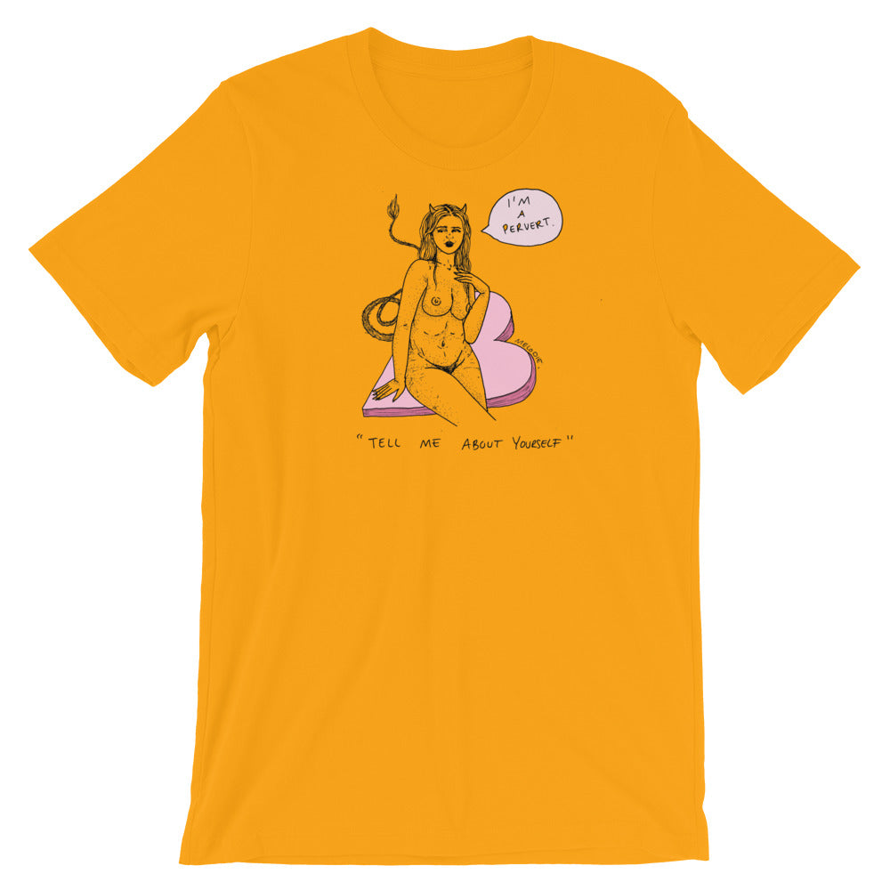 " I'm a Pervert " Short-Sleeve Unisex T-Shirt