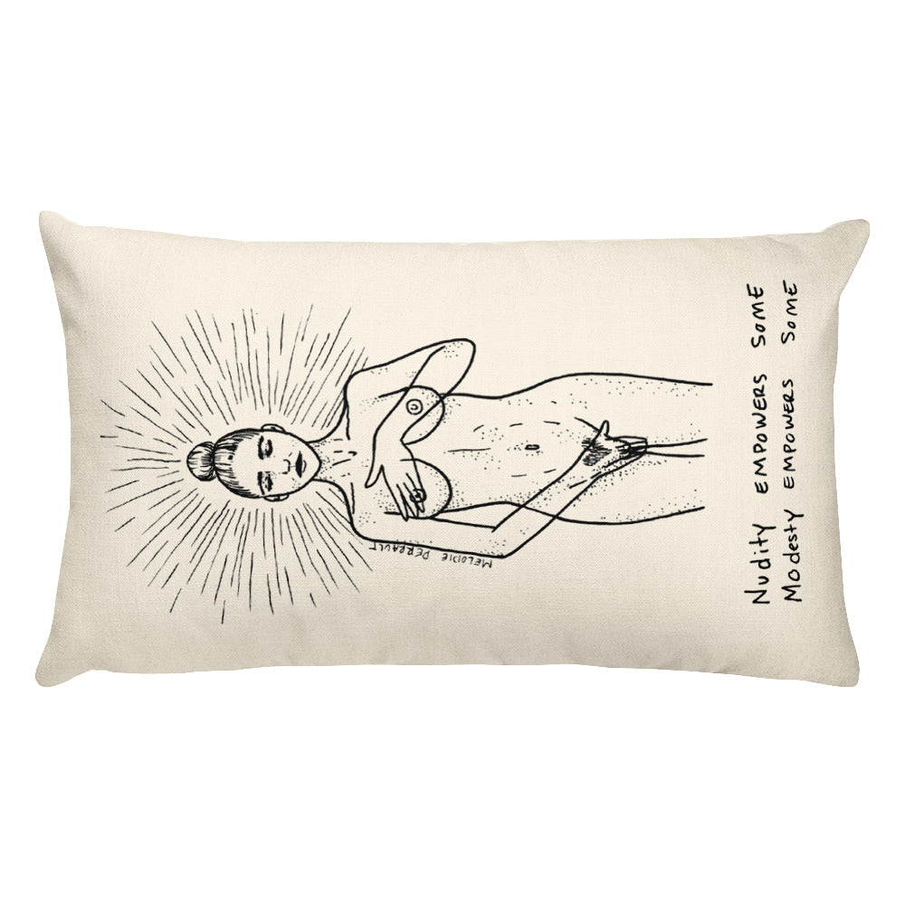 " Empowers " Feel Powerful Premium Pillow