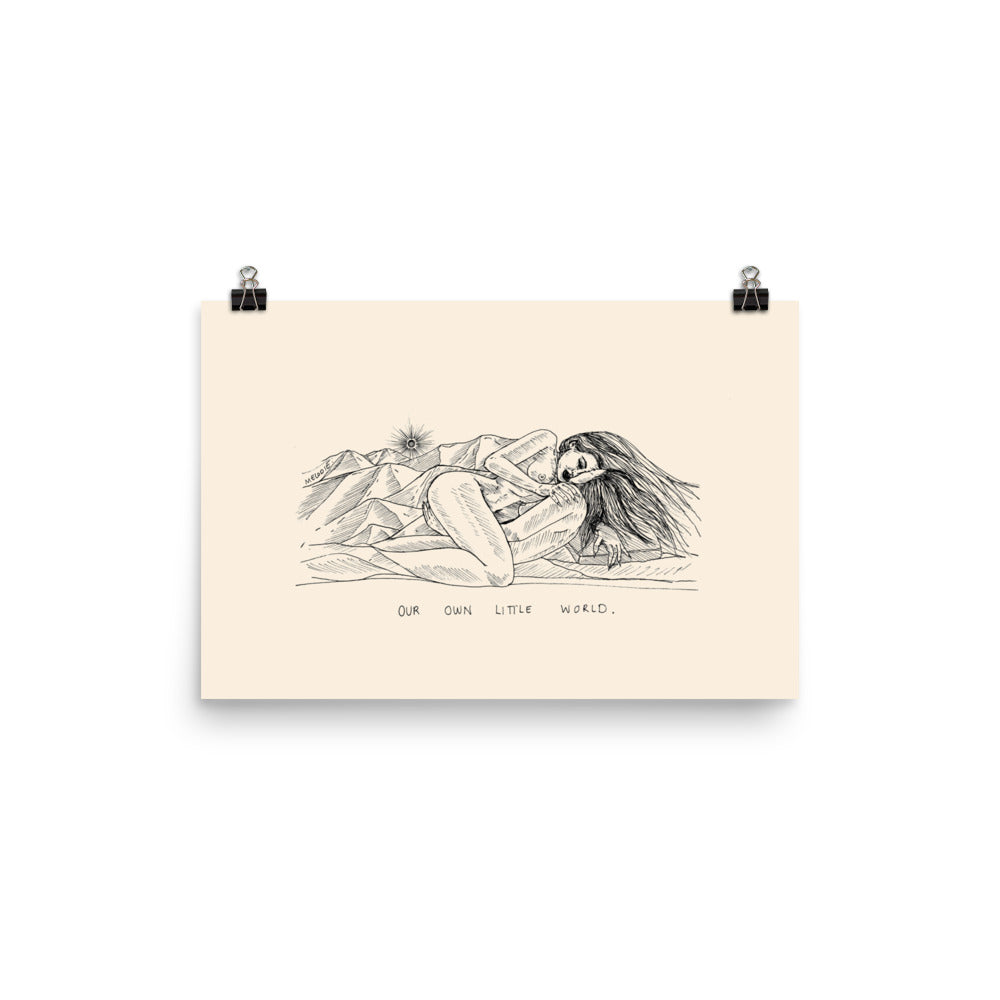 " Our Own Little World " Print / Poster