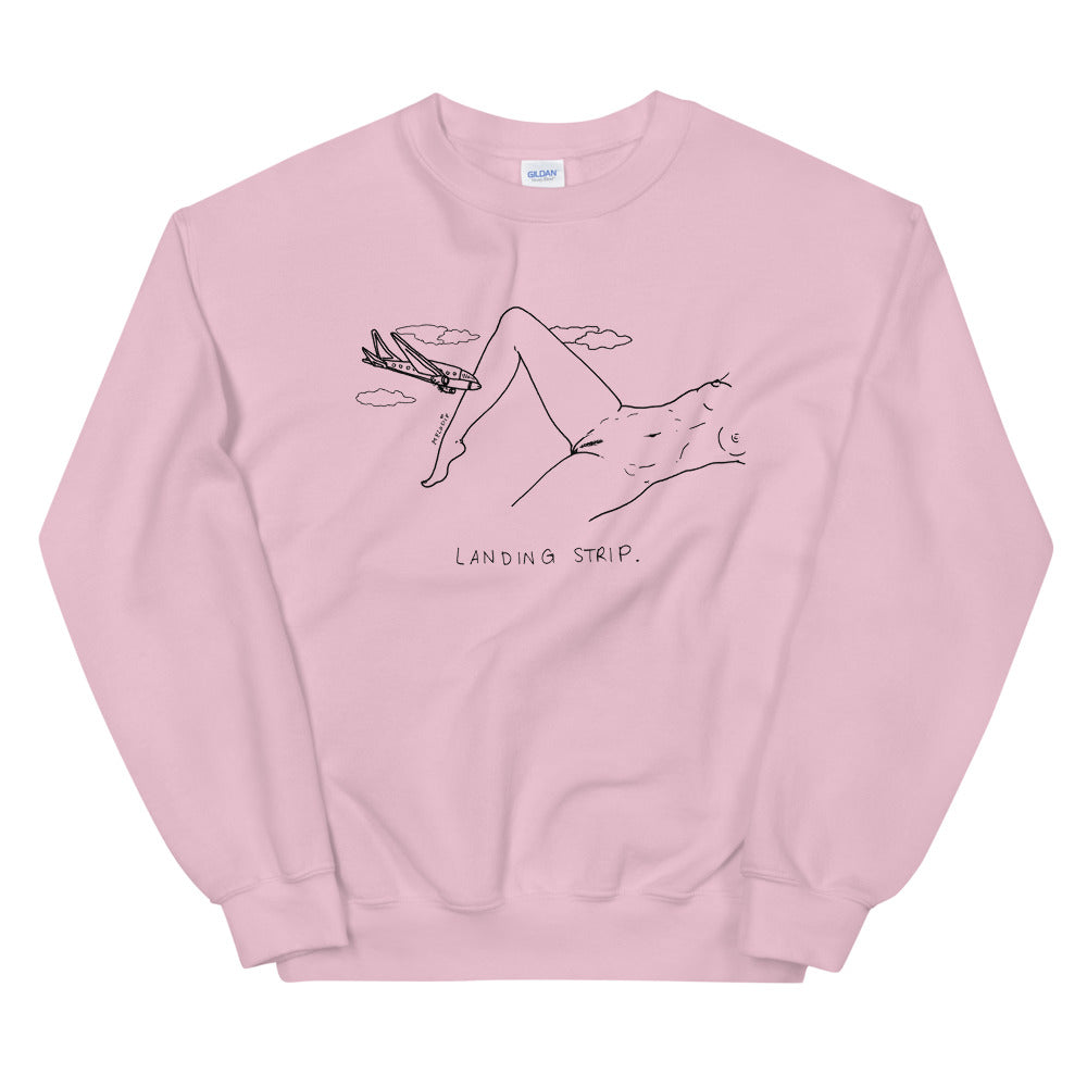 " Landing Strip " Unisex Sweatshirt