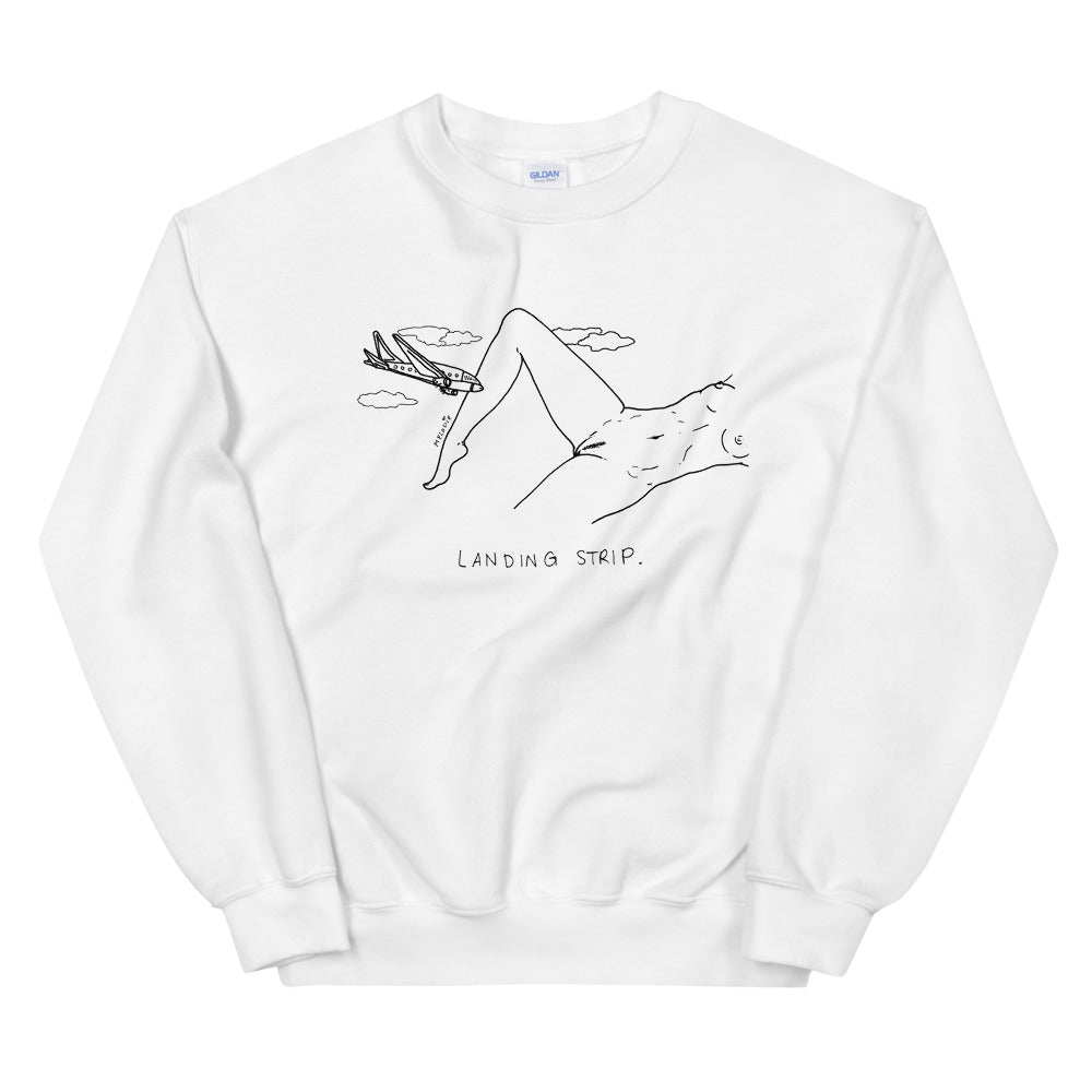 " Landing Strip " Unisex Sweatshirt