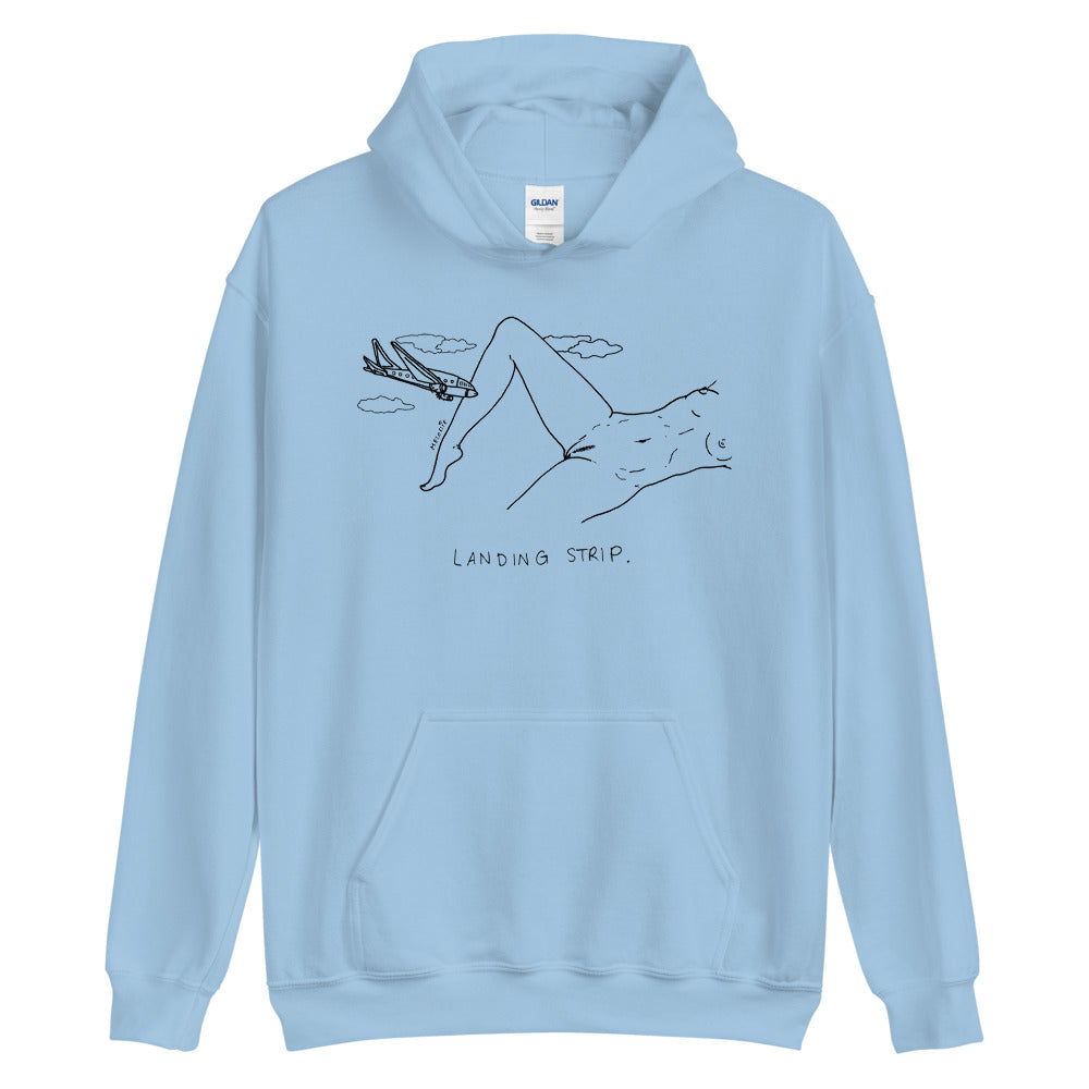 " Landing Strip " Unisex Hoodie