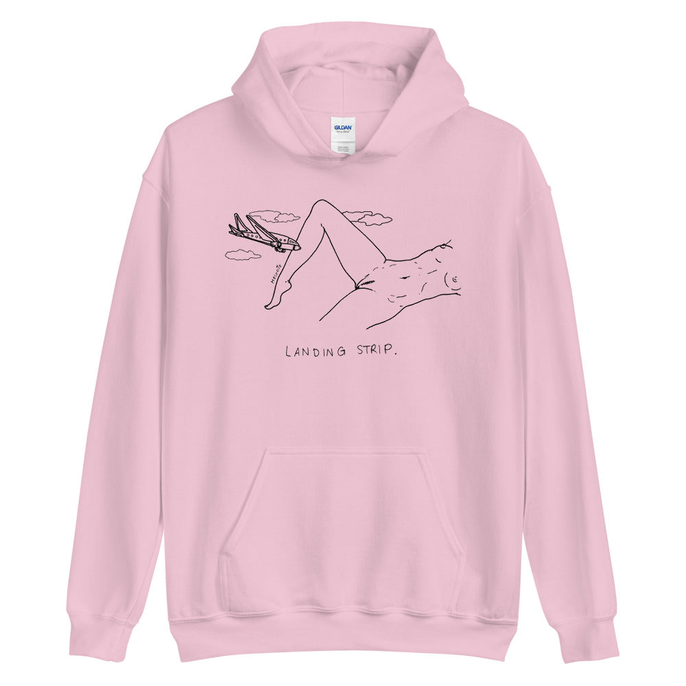" Landing Strip " Unisex Hoodie
