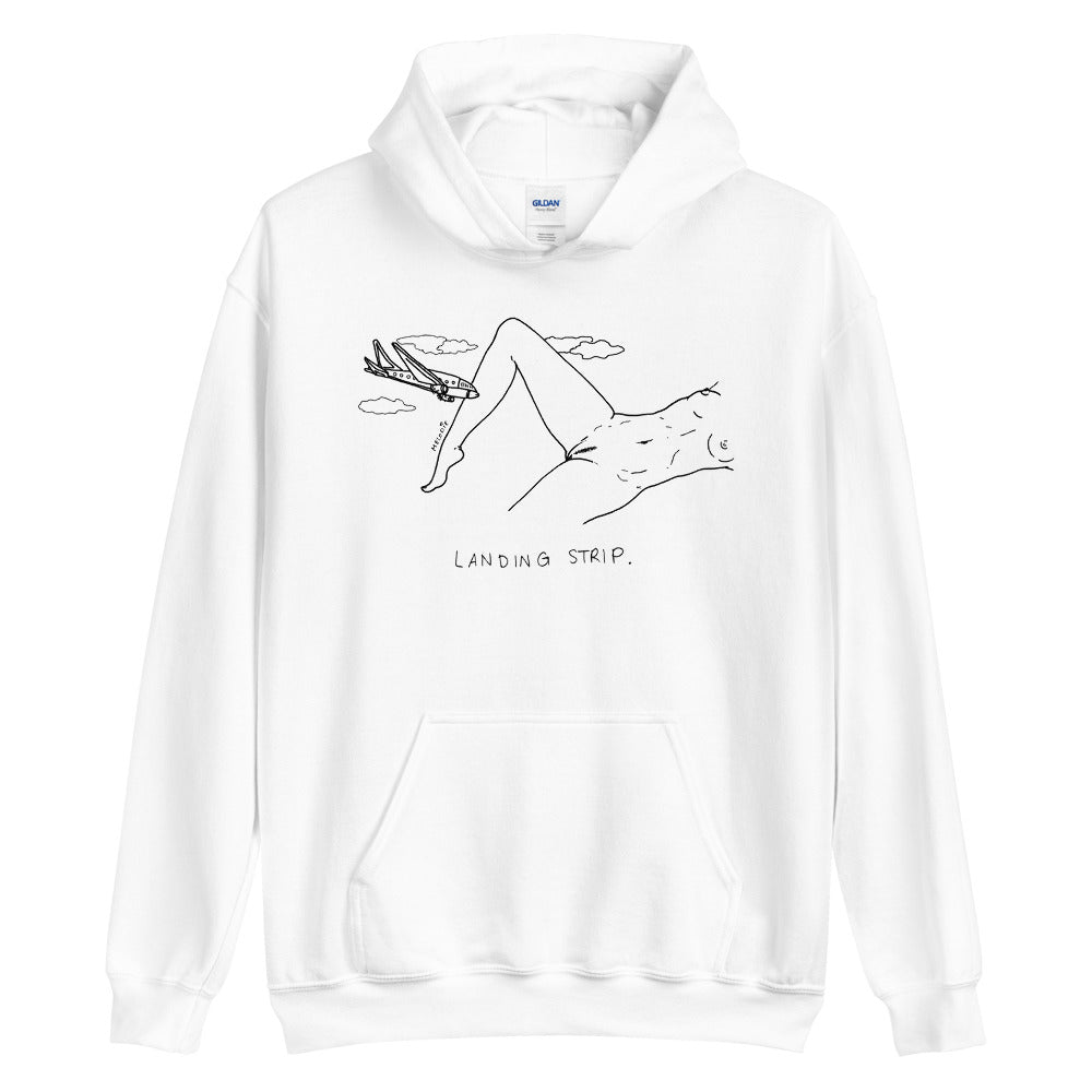 " Landing Strip " Unisex Hoodie