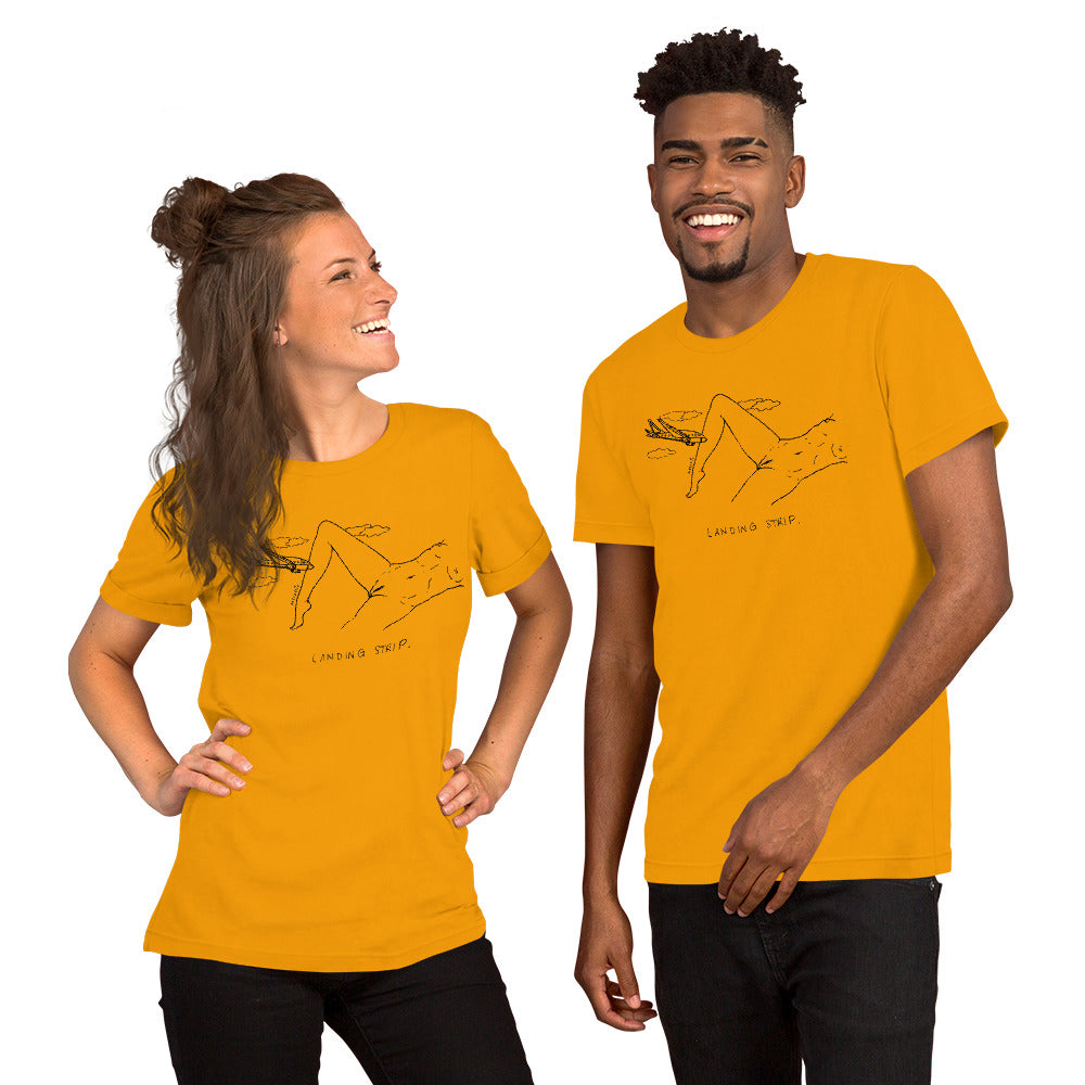 " Landing Strip " Short-Sleeve Unisex T-Shirt