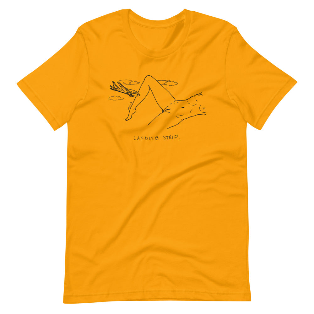 " Landing Strip " Short-Sleeve Unisex T-Shirt
