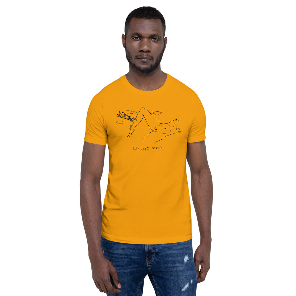 " Landing Strip " Short-Sleeve Unisex T-Shirt