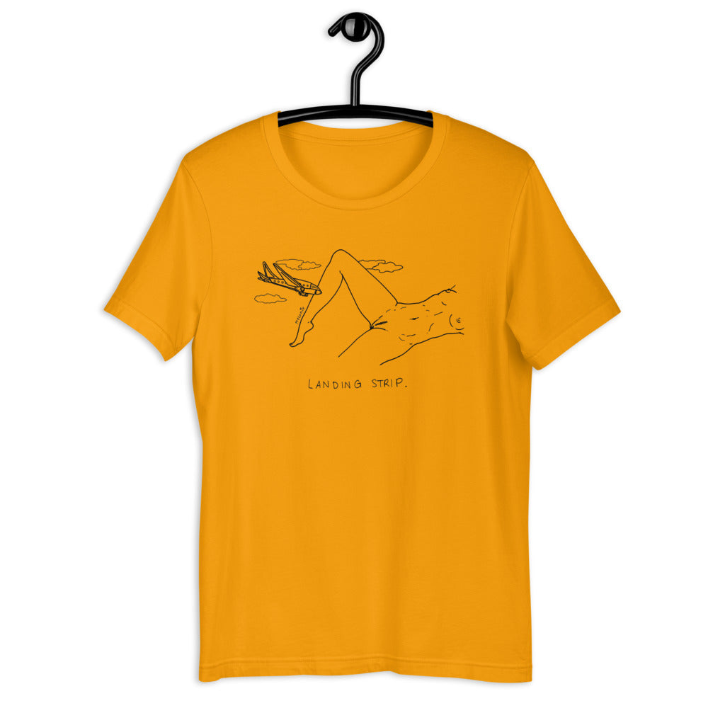 " Landing Strip " Short-Sleeve Unisex T-Shirt