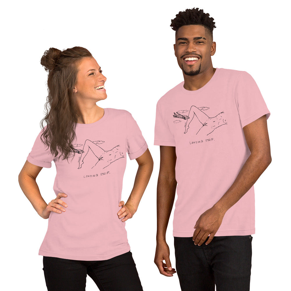 " Landing Strip " Short-Sleeve Unisex T-Shirt