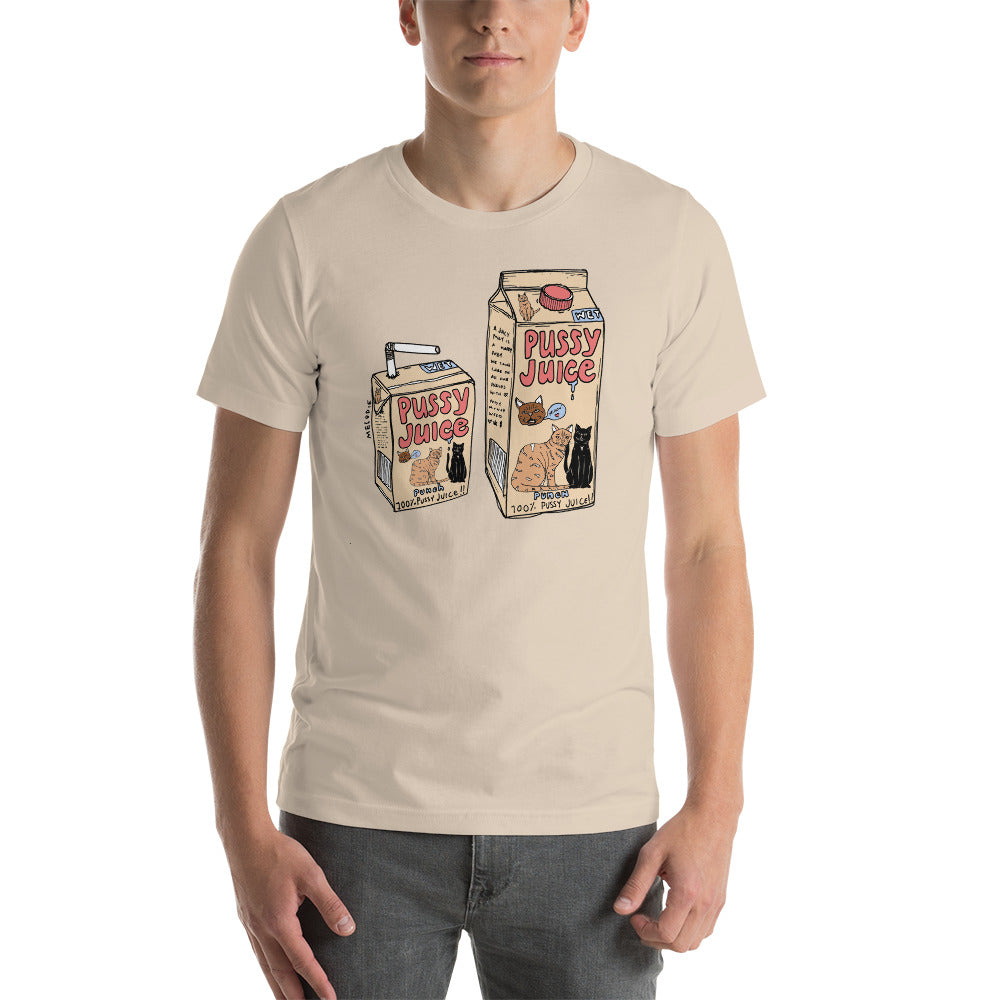 " Pussy Juice " Short-Sleeve Unisex T-Shirt