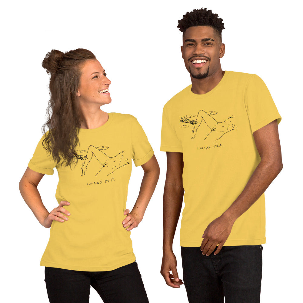 " Landing Strip " Short-Sleeve Unisex T-Shirt