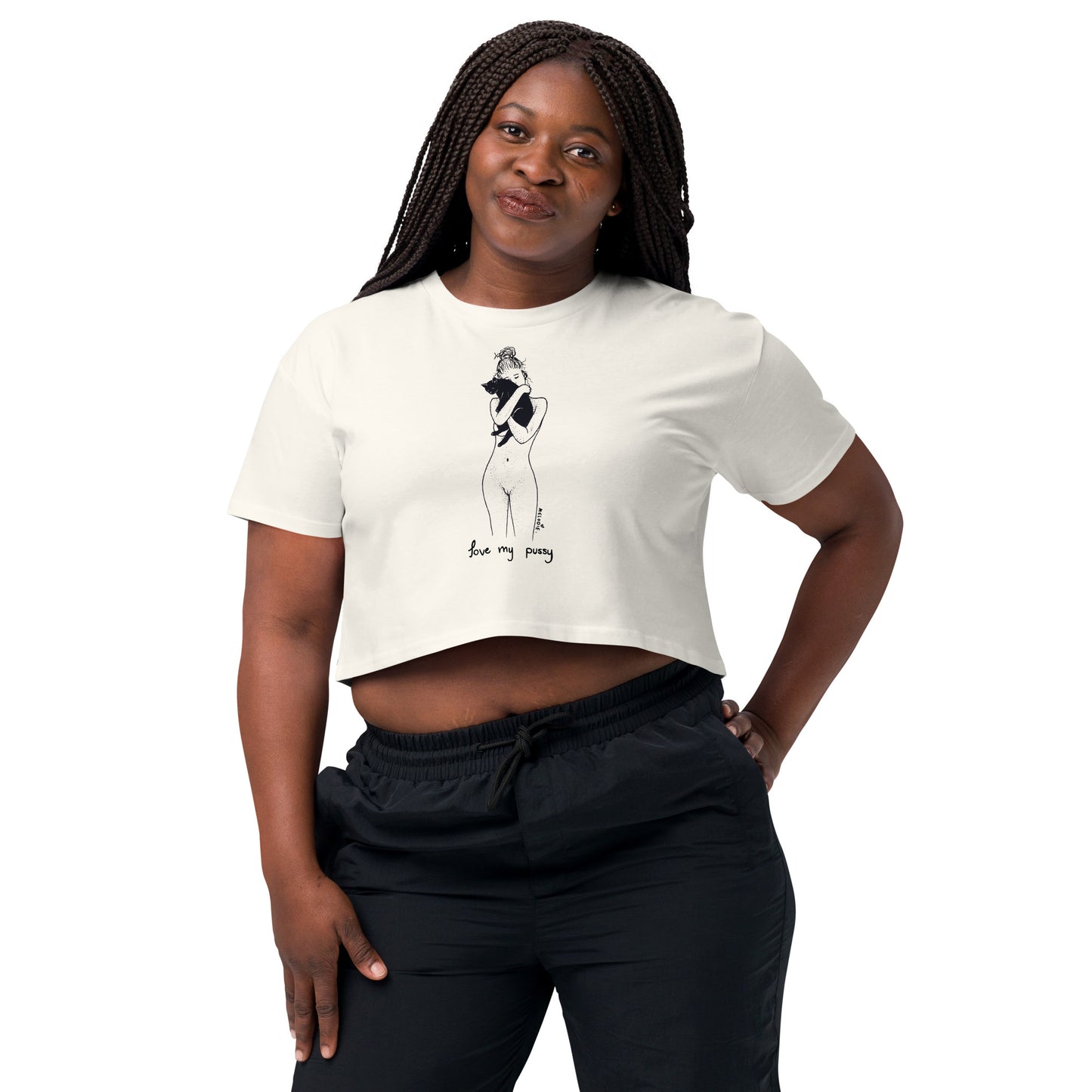 " Love My Pussy " Crop top