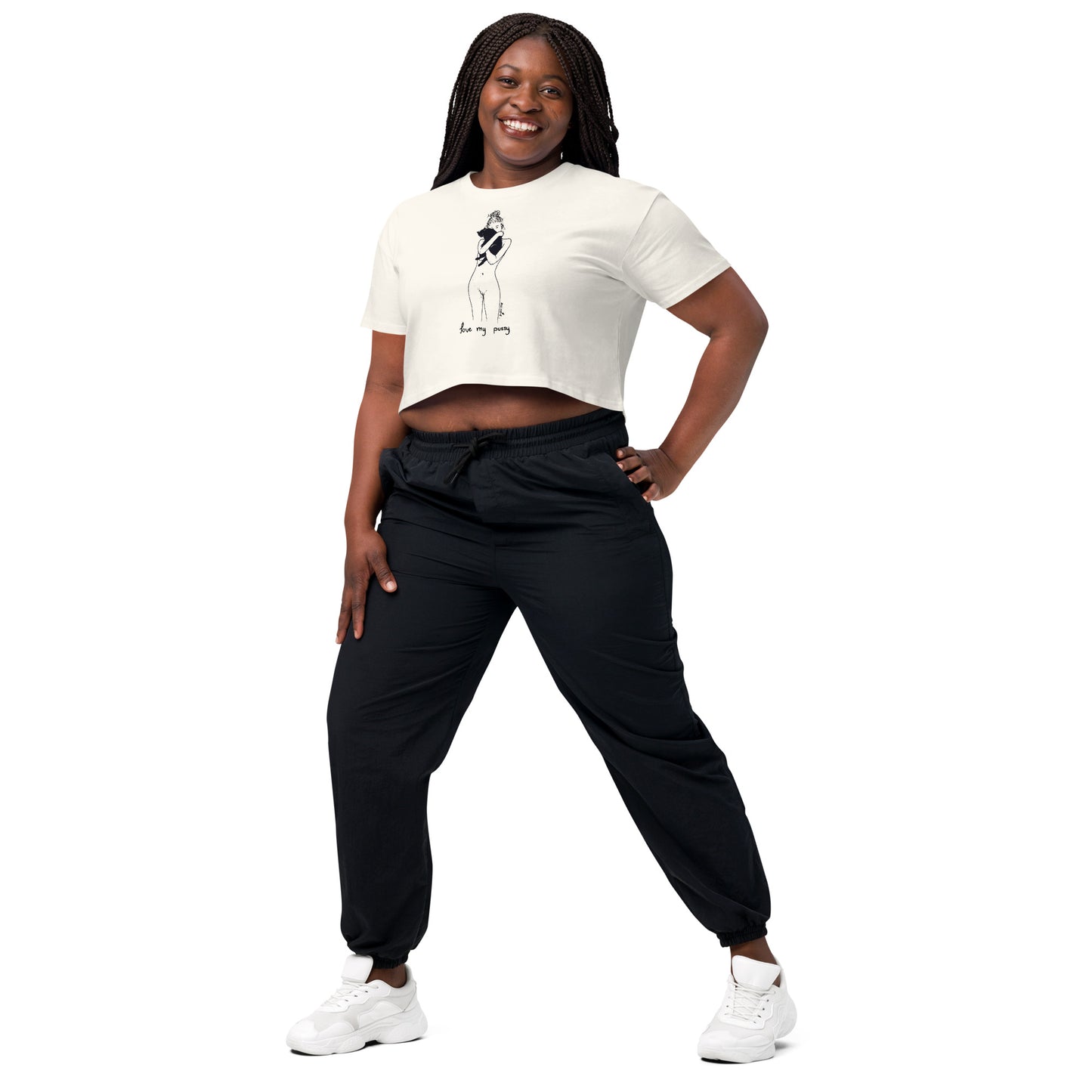 " Love My Pussy " Crop top