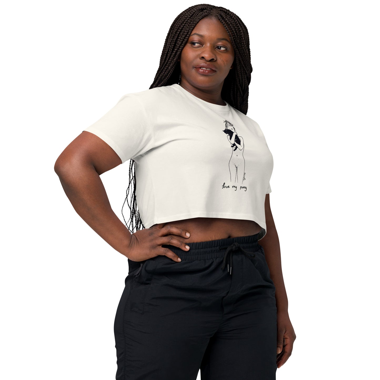" Love My Pussy " Crop top