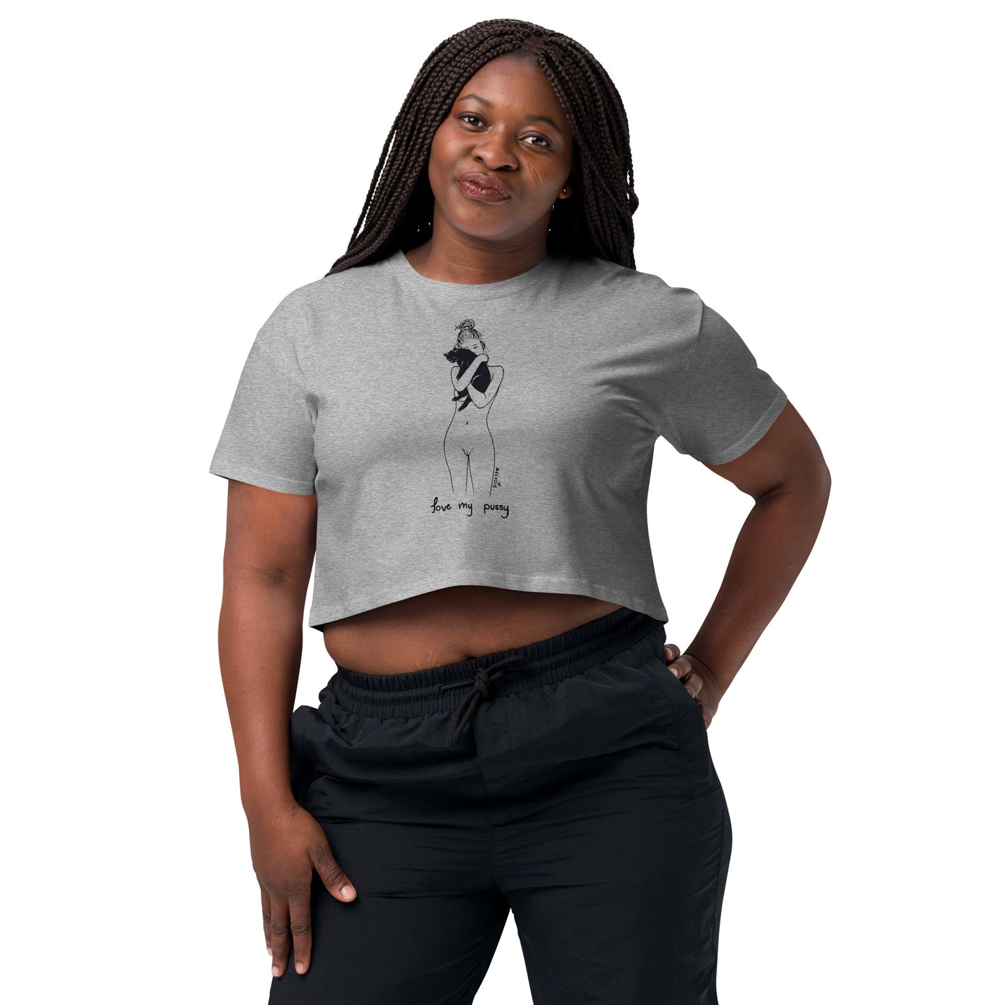 " Love My Pussy " Crop top