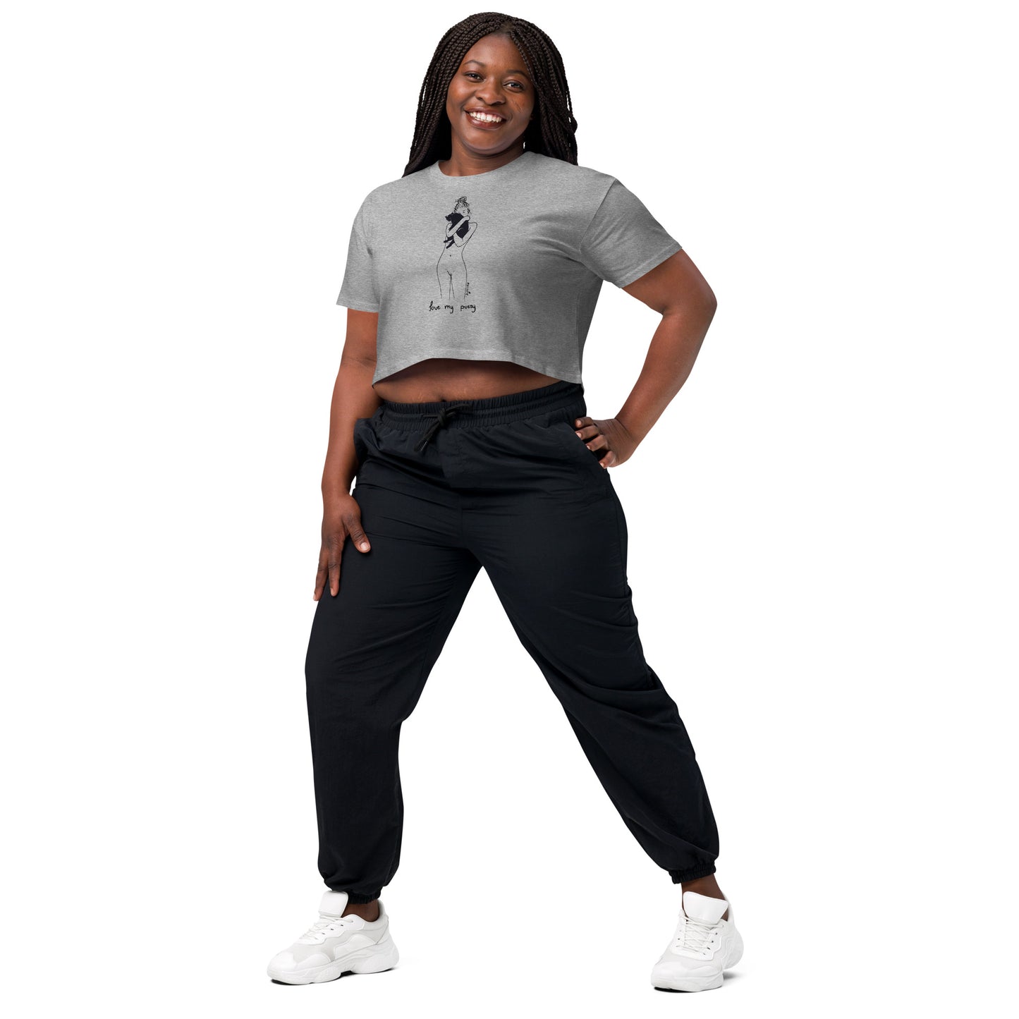 " Love My Pussy " Crop top