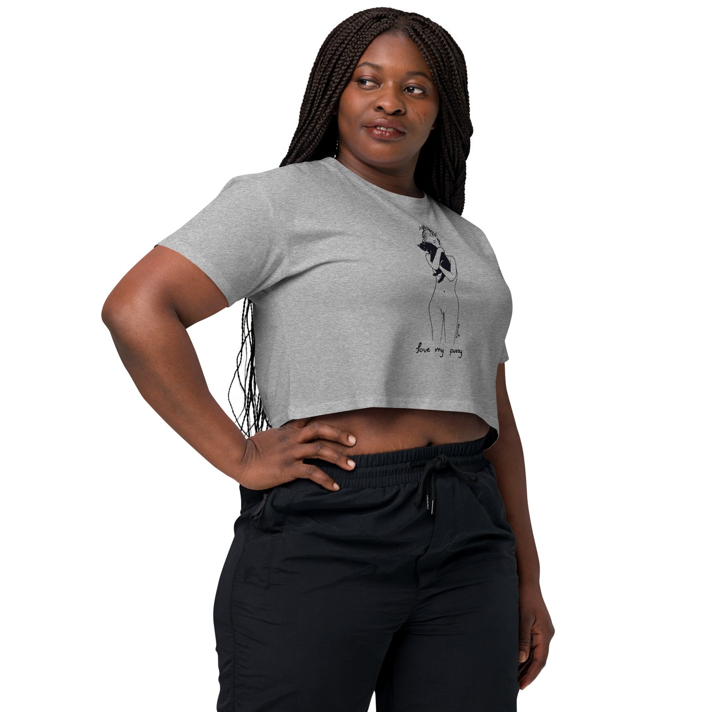 " Love My Pussy " Crop top