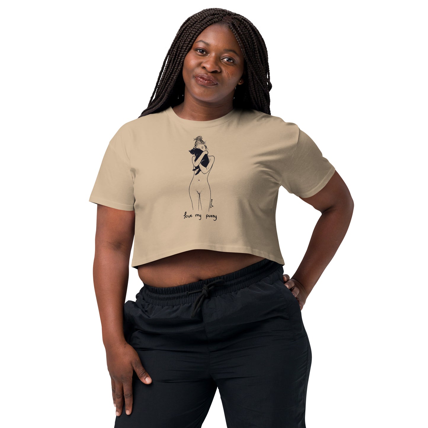 " Love My Pussy " Crop top