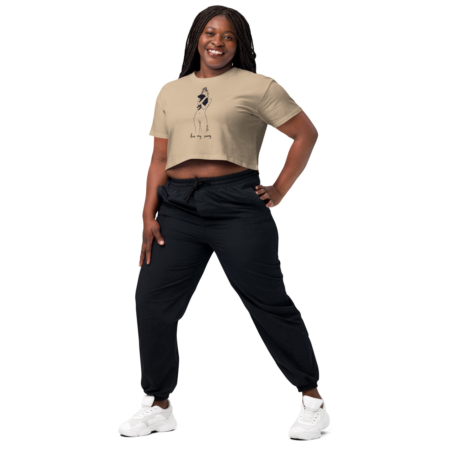 " Love My Pussy " Crop top