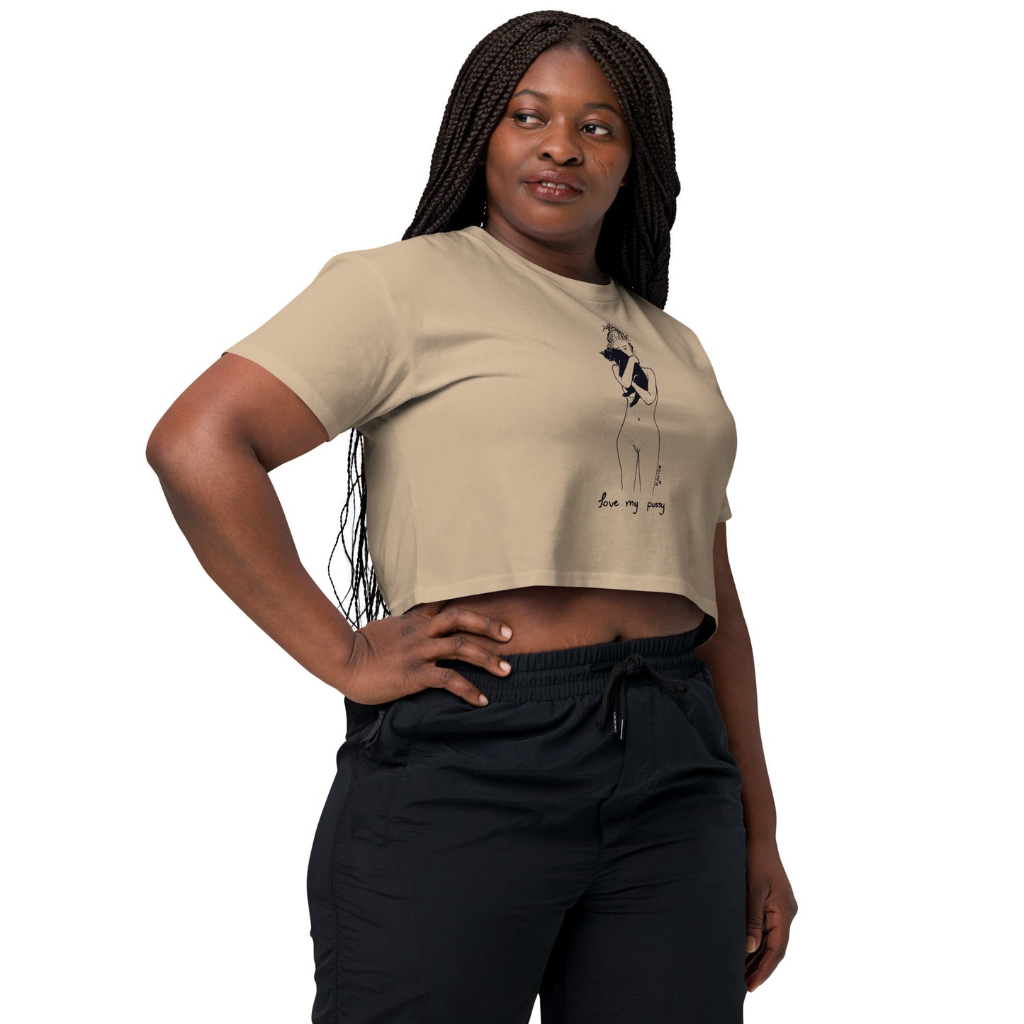 " Love My Pussy " Crop top