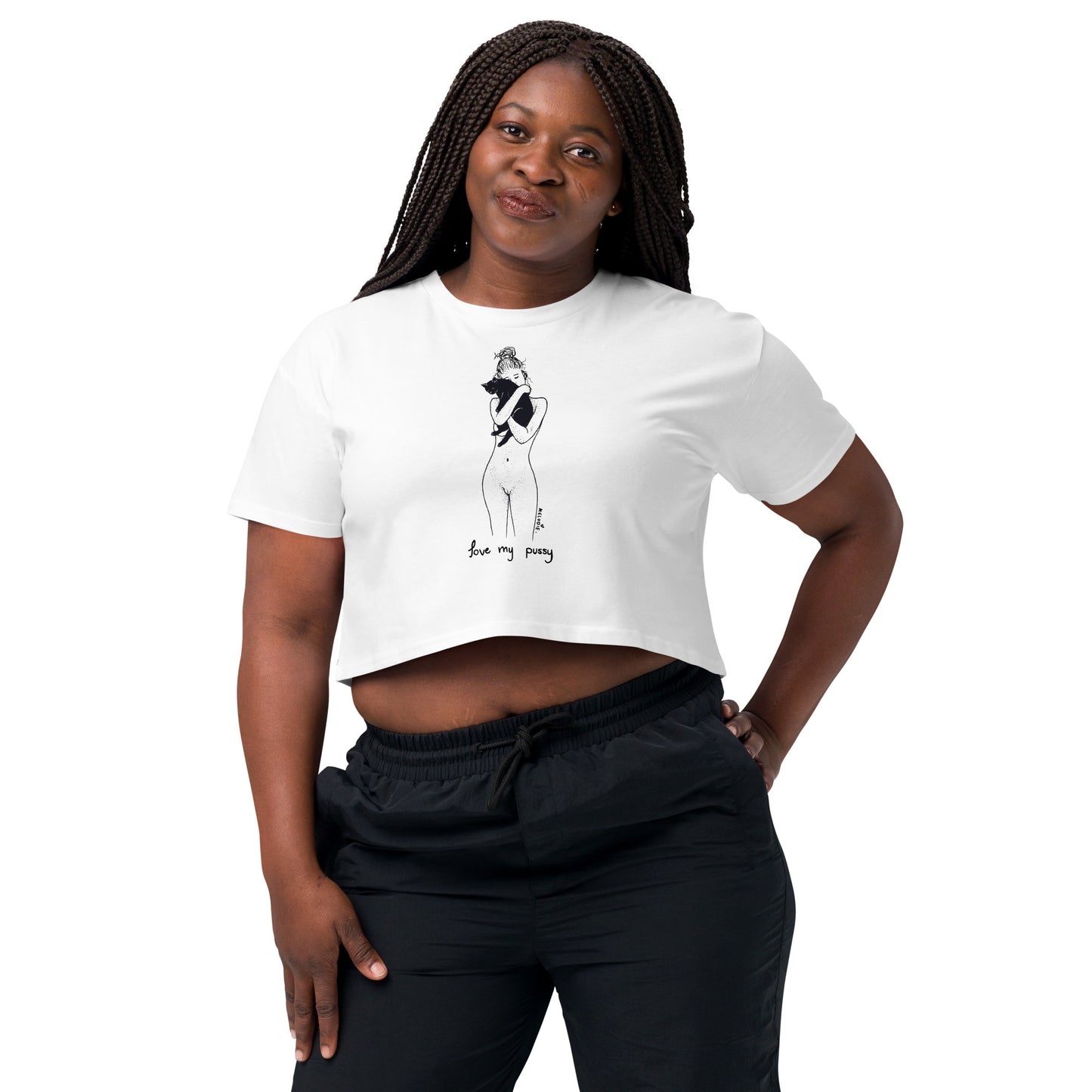 " Love My Pussy " Crop top