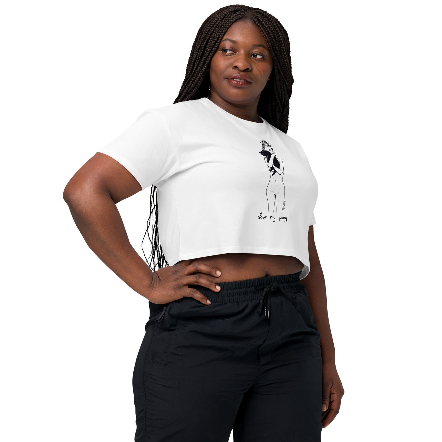 " Love My Pussy " Crop top