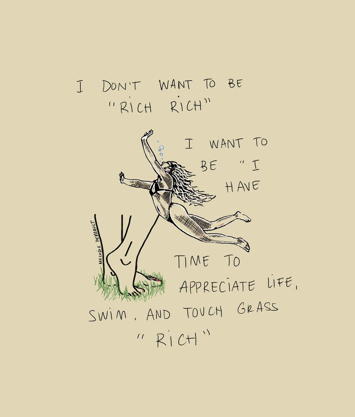 I Don’t Want To Be “ Rich, Rich "