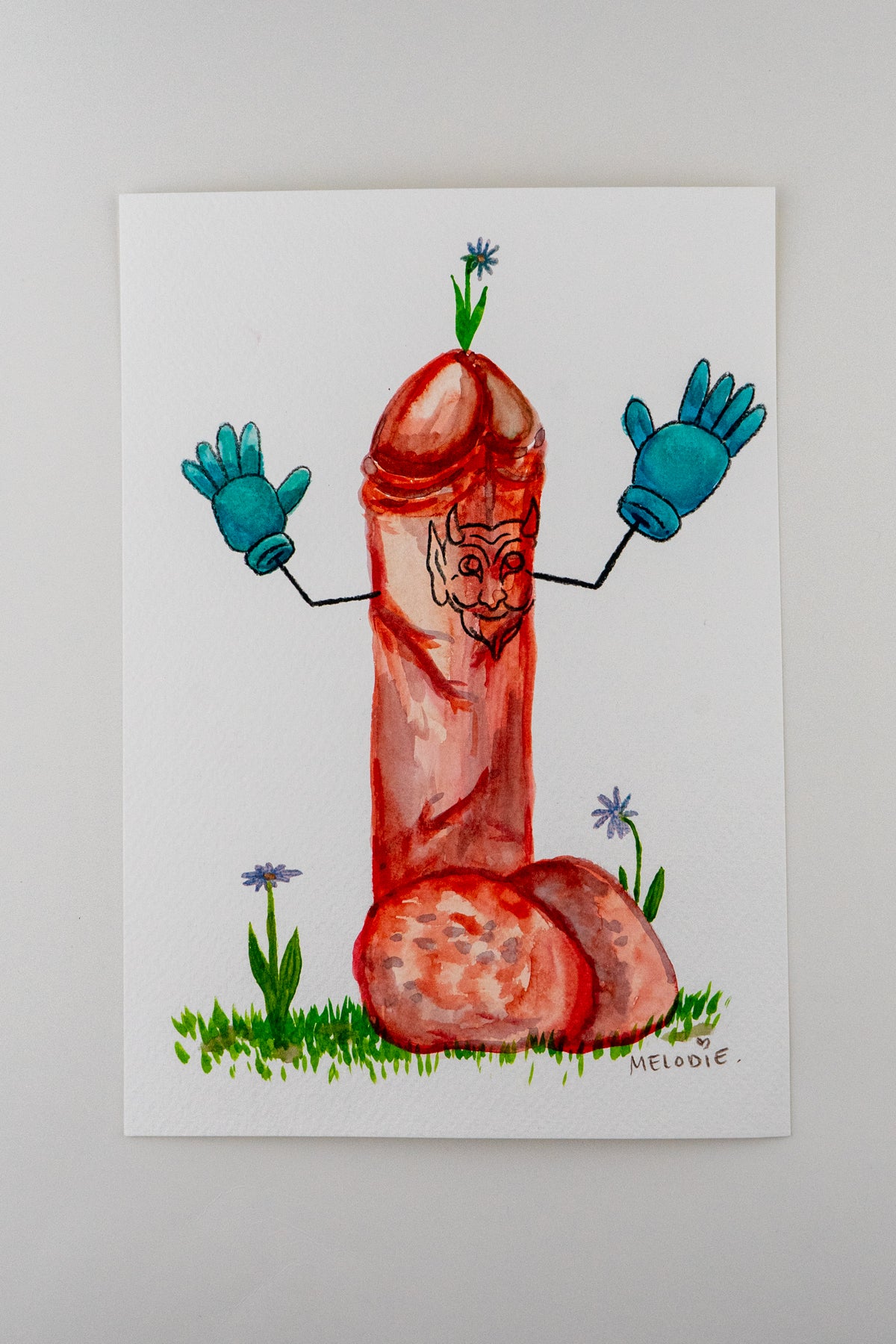 " Devil Dick " Original Artwork