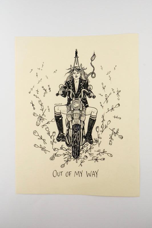 " Out Of My Way " Original Artwork