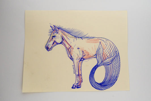" Seahorse " Original Artwork
