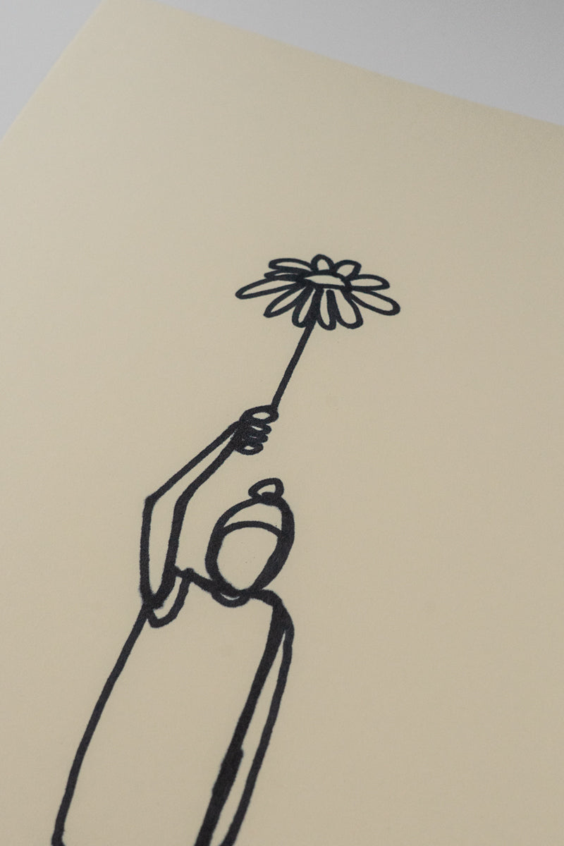 " Flower Girl " Original Artwork