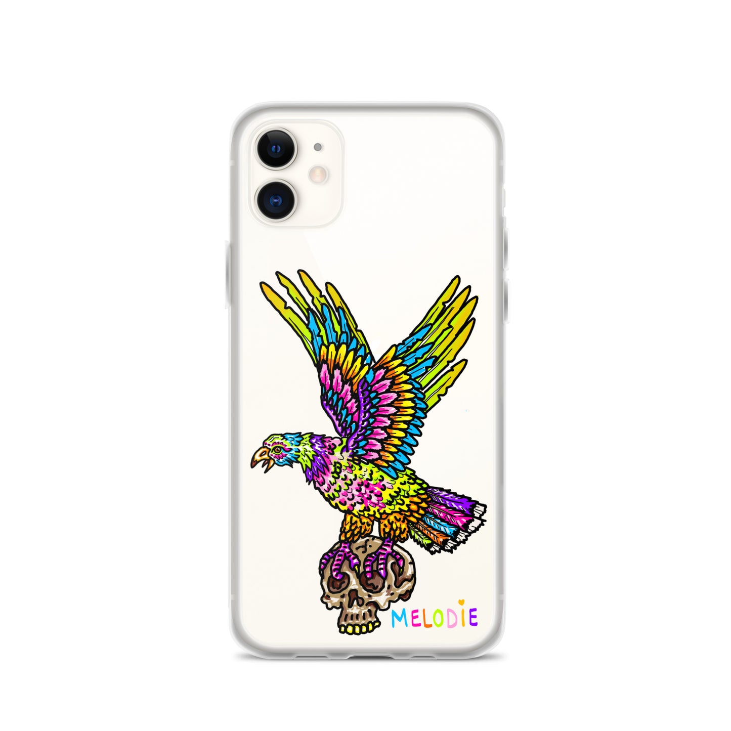 " Colourful Bird " Clear Case for iPhone®