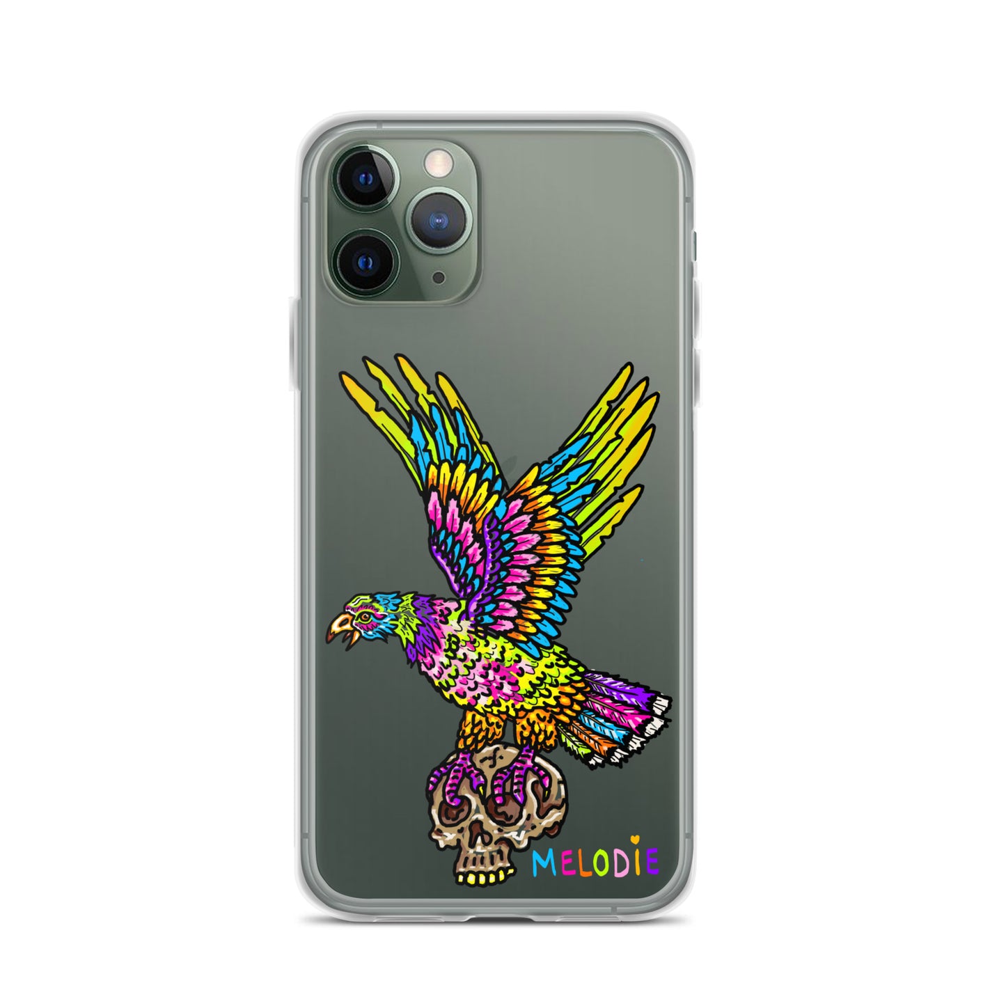 " Colourful Bird " Clear Case for iPhone®