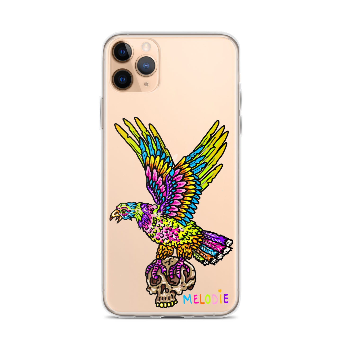 " Colourful Bird " Clear Case for iPhone®