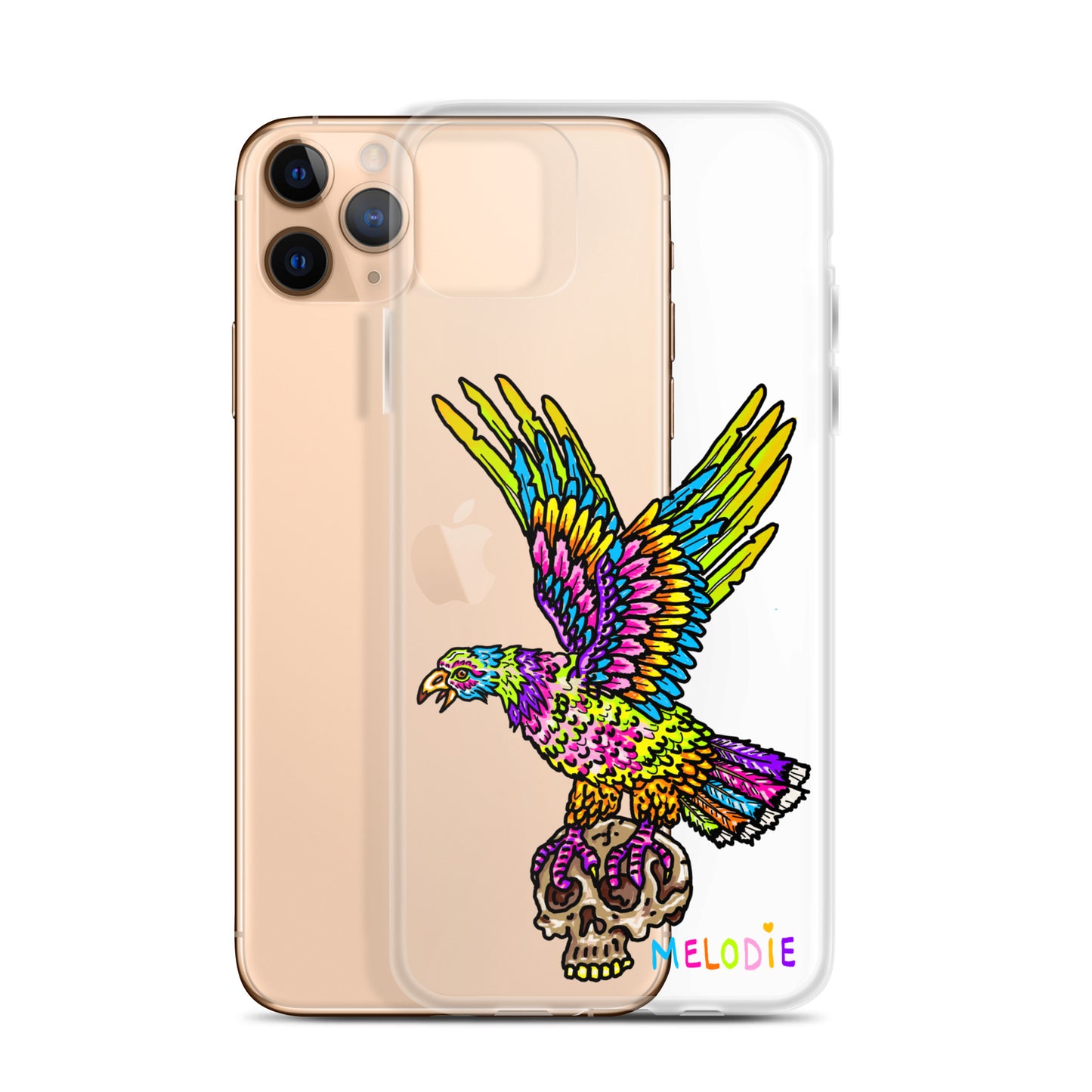 " Colourful Bird " Clear Case for iPhone®