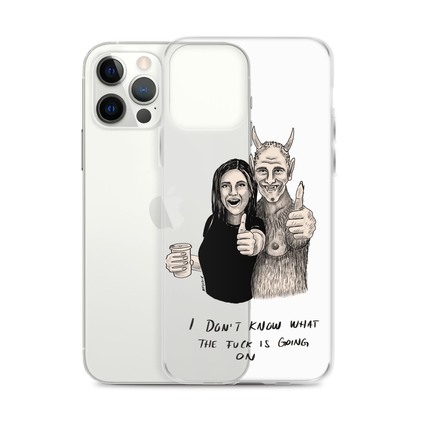 " I Don’t Know What The Fuck Is Going On " Clear Case for iPhone®