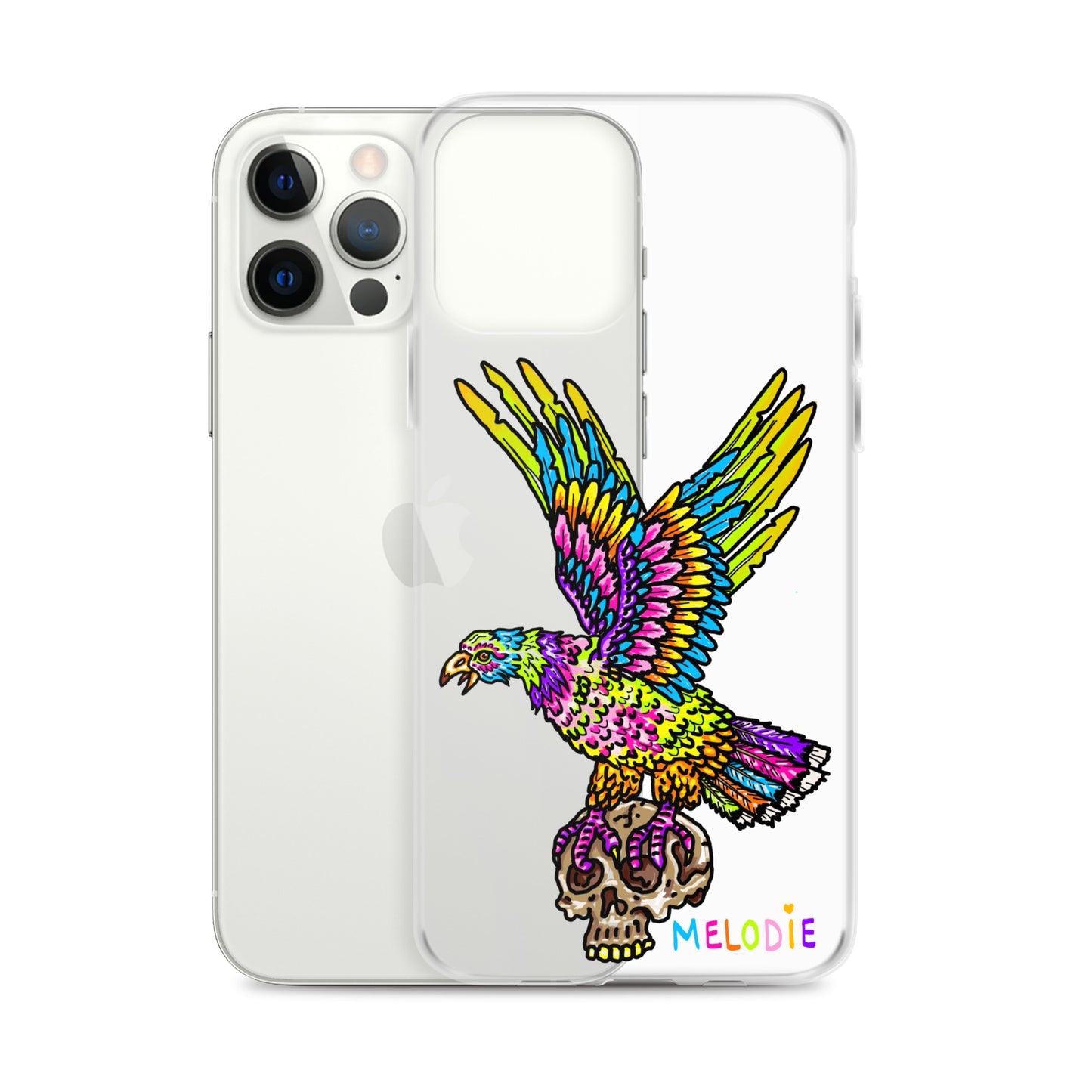 " Colourful Bird " Clear Case for iPhone®