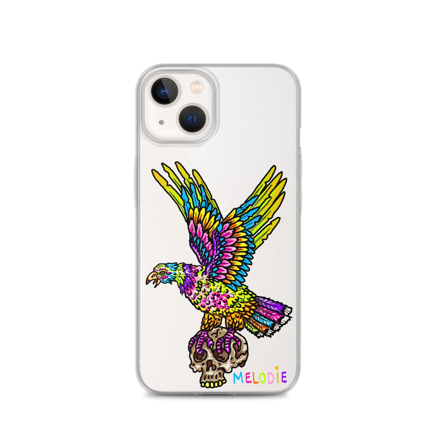 " Colourful Bird " Clear Case for iPhone®