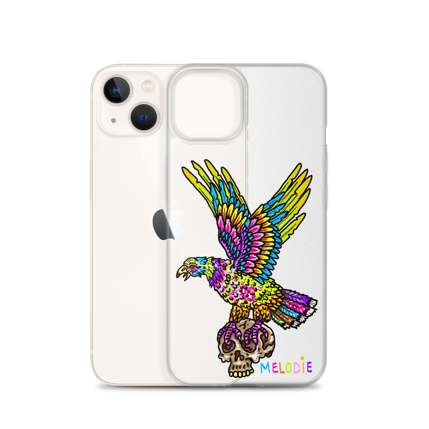 " Colourful Bird " Clear Case for iPhone®